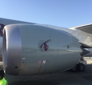 Qatar Airways turbine